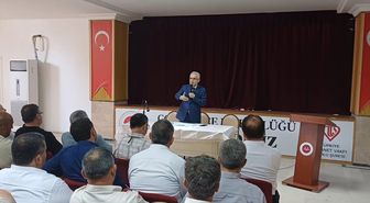 Tekirdağ Müftüsü Bilgiç, Çorlu'da personelle buluştu