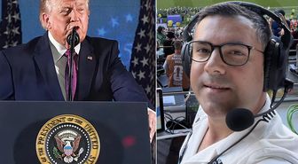 TRT spikeri Özkan Öztürk'ten olay Trump göndermesi