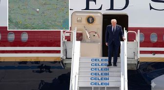 Trump'ın Ankara uçuşunu 100 binden fazla kişi takip etti