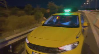 Avcılar'da takibe alınan taksiden kaçak göçmenler çıktı; bir gözaltı