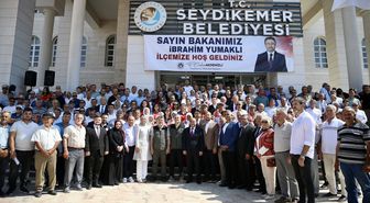 Bakan Yumaklı, Seydikemer Belediyesi ziyaretinde konuştu Açıklaması
