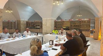 Belen ilçesinde muhtarlarla huzur toplantısı yapıldı