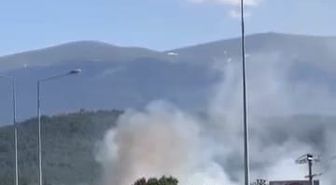 Bursa'da ot yangını; havadan ve karadan müdahale ediliyor