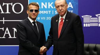 Cumhurbaşkanı Erdoğan, Macron ile görüştü: Şam'daki bombalı saldırı da gündemdeydi