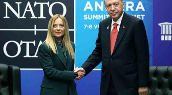 Erdoğan ve Meloni Ankara'da bir araya geldi