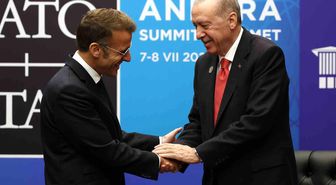 Erdoğan ve Macron Ankara'da Görüştü