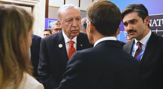 Macron'dan Erdoğan'a teşekkür: 'Fransa'ya selamlar iletildi'