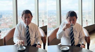 Japon bakanın Türk kahvesi paylaşımı beğeni topladı: 'Fal bakacağım'