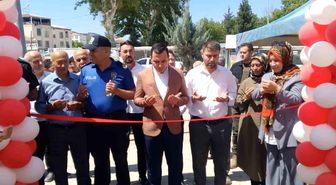 Kaymakam Algın, ADEM yıl sonu sergisine katıldı