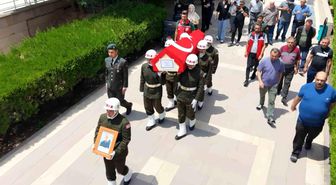 Kıbrıs Gazisi askeri törenle son yolculuğuna uğurlandı