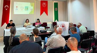 Kırklareli'nde çiftçilere bitki koruma ürünleri uygulama eğitimi verildi