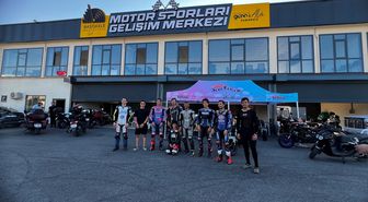 Milli motosikletçiler Kocaeli'de açılan pisti deneyimledi