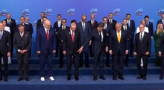 NATO Zirvesi'nde beyaz ayakkabı detayı dikkat çekti
