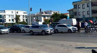Samsun'da 5 araçlı zincirleme kaza