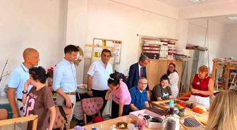 Sinop'ta özel bireyler el sanatlarıyla engelleri aşıyor