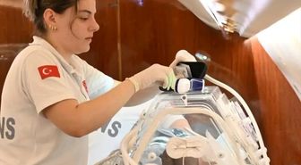 Şırnak'ta 4 aylık bebek uçak ambulansla İstanbul'a sevk edildi