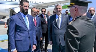 Suriye Cumhurbaşkanı Şara, Barrack ile görüştü