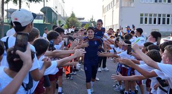 Trabzonspor'da Aral Şimşir ilk antrenmanına çıktı