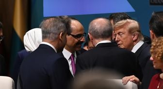 Trump doğrudan Erdoğan'ın yanına gitti! İşte 4'lü mini zirvede konuşulanlar