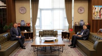 Vali Yılmaz'dan Kütahya'ya iş birliği ziyareti