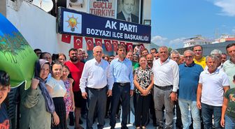 AK Parti Mersin Milletvekili Hasan Ufuk Çakır'dan Bozyazı'ya ziyaret