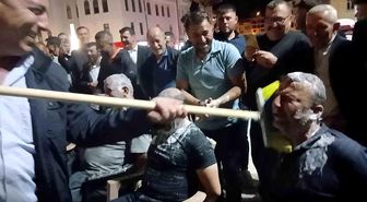 Asırlık gelenek damadın yakınlarına zor anlar yaşattı