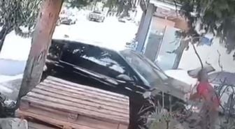 Cipin çarptığı yaya öldü; kaza kamerada