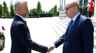 Erdoğan'dan Slovak mevkidaşına zirve görüşmesi