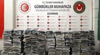 Kapıkule'de TIR'da 526 kilo uyuşturucu ele geçirildi