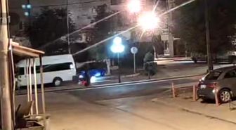 Karaman'da 2 gencin öldüğü feci motosiklet kazası görüntülendi