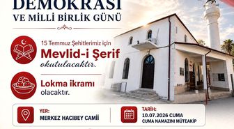 Köyceğiz'de Şehitler İçin Mevlid-i Şerif ve Lokma İkramı