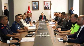 Kütahya'da güvenlik zirvesi, ilave tedbirler masaya yatırıldı