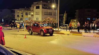 Motosikletle yaya geçidinden geçeyim derken hastanelik oldular