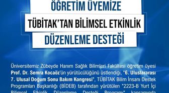 NÖHÜ öğretim üyesine TÜBİTAK'tan kongre desteği