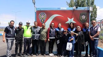 Polis ekiplerine Esila'dan destek