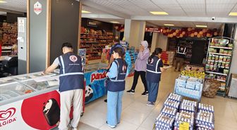 Seydişehir'de marketlerde fiyat ve etiket denetimi yapıldı