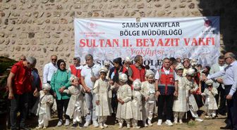 Sinop'ta 25 çocuk için sünnet şöleni