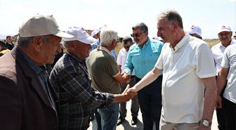 TMO Genel Müdürü Güldal Afyonkarahisar'da incelemelerde bulundu