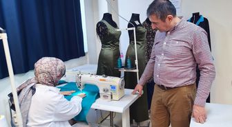 Trakya Üniversitesinde öğrenciler hastane tekstili üretiyor