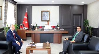 Yeşilay Tekirdağ Şube Başkanı Soykırlı'dan Kaymakam Gürdal'a ziyaret