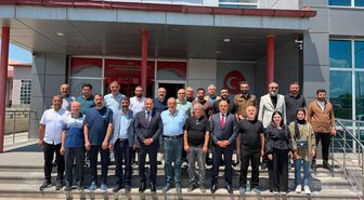 Ağrı Gençlik ve Spor İl Müdürü Çelebi basın mensuplarıyla bir araya geldi
