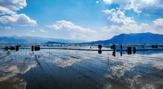 Antalya'da Karagöl temmuz ayında da su varlığını koruyor