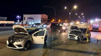 Arsuz'da trafik kazası: 2 yaralı