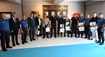 Başarılı Polisler ödüllendirildi