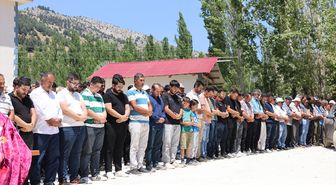 Bolu'daki otobüs kazasında hayatını kaybeden kişi Kahramanmaraş'ta toprağa verildi