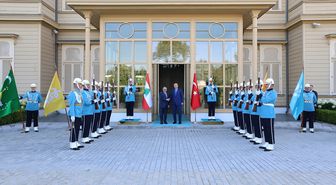 Cumhurbaşkanı Erdoğan, Lübnan Başbakanı Selam'ı Vahdettin Köşkü'nde ağırladı