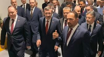 Cumhurbaşkanı Yardımcısı Yılmaz, Güzelyurt Soğuk Hava Deposu Entegre Tesisleri'nde incelemede bulundu