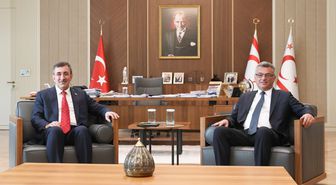 Cevdet Yılmaz ve Tufan Erhürman Lefkoşa'da Görüştü
