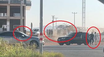 Diyarbakır'da taşlı, sopalı kavga kamerada: 2 yaralı