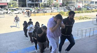 Edirne merkezli fuhuş operasyonunda 6 şüpheli yakalandı